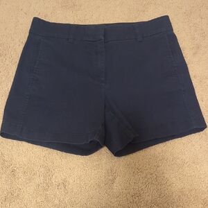 J. Crew Navy Women's Chino Shorts